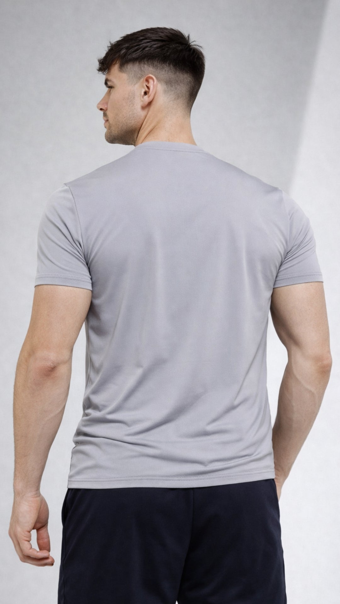 CAMISETA UNICOLOR GRIS