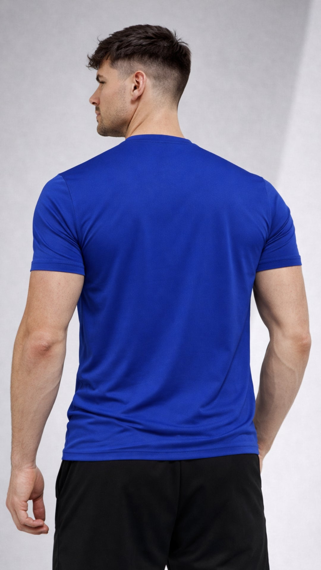 CAMISETA UNICOLOR AZUL REY
