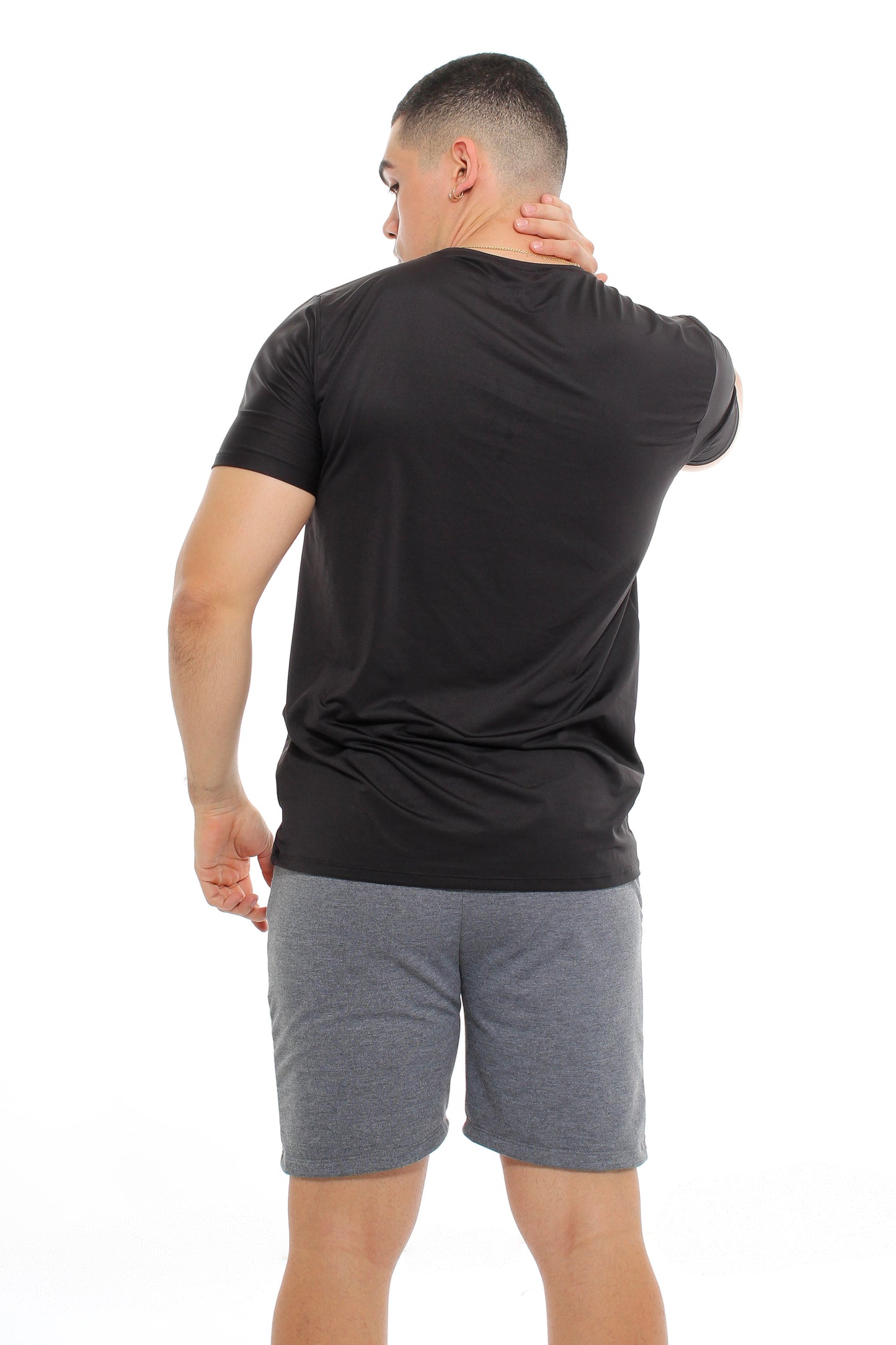 CAMISETA UNICOLOR NEGRO