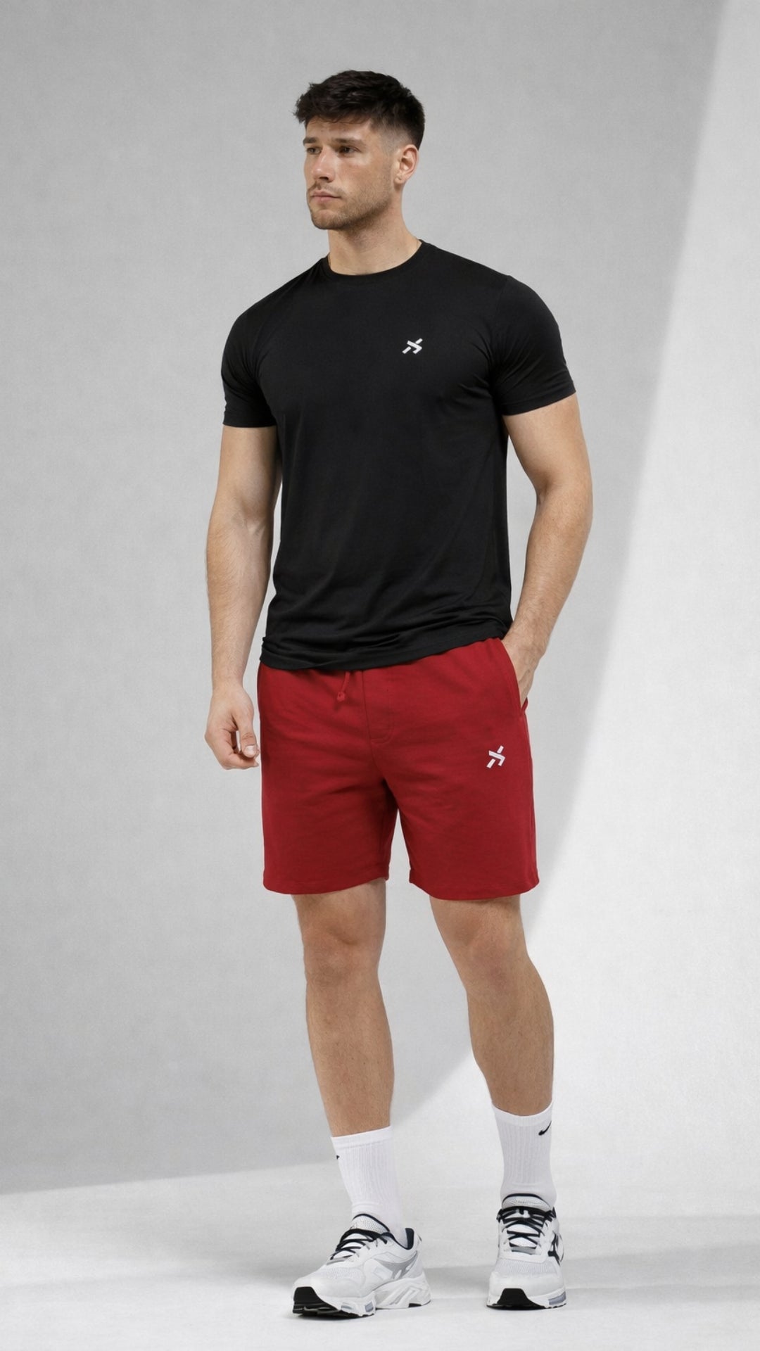 CAMISETA UNICOLOR NEGRO