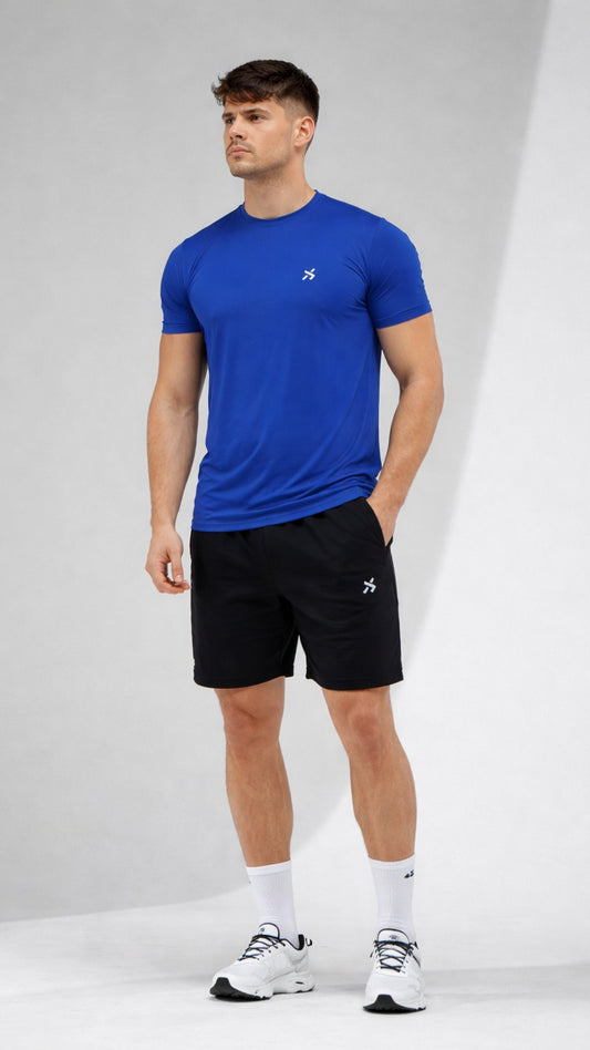 CAMISETA UNICOLOR AZUL REY