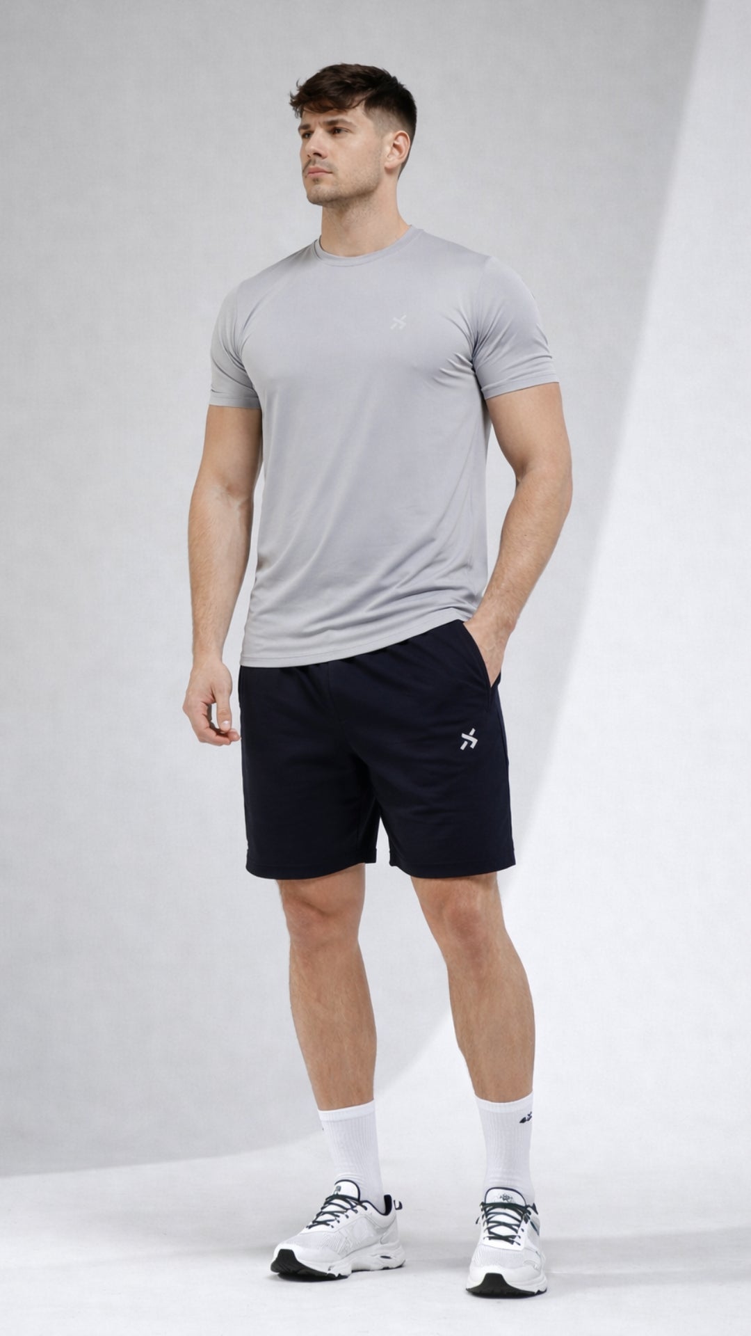 CAMISETA UNICOLOR GRIS