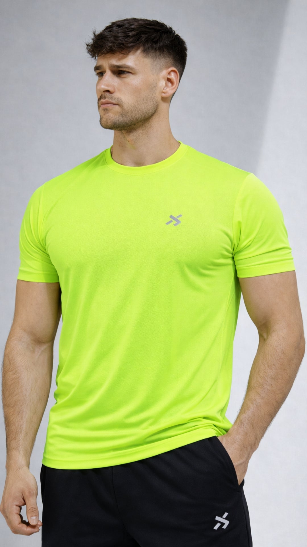 CAMISETA UNICOLOR NEÓN