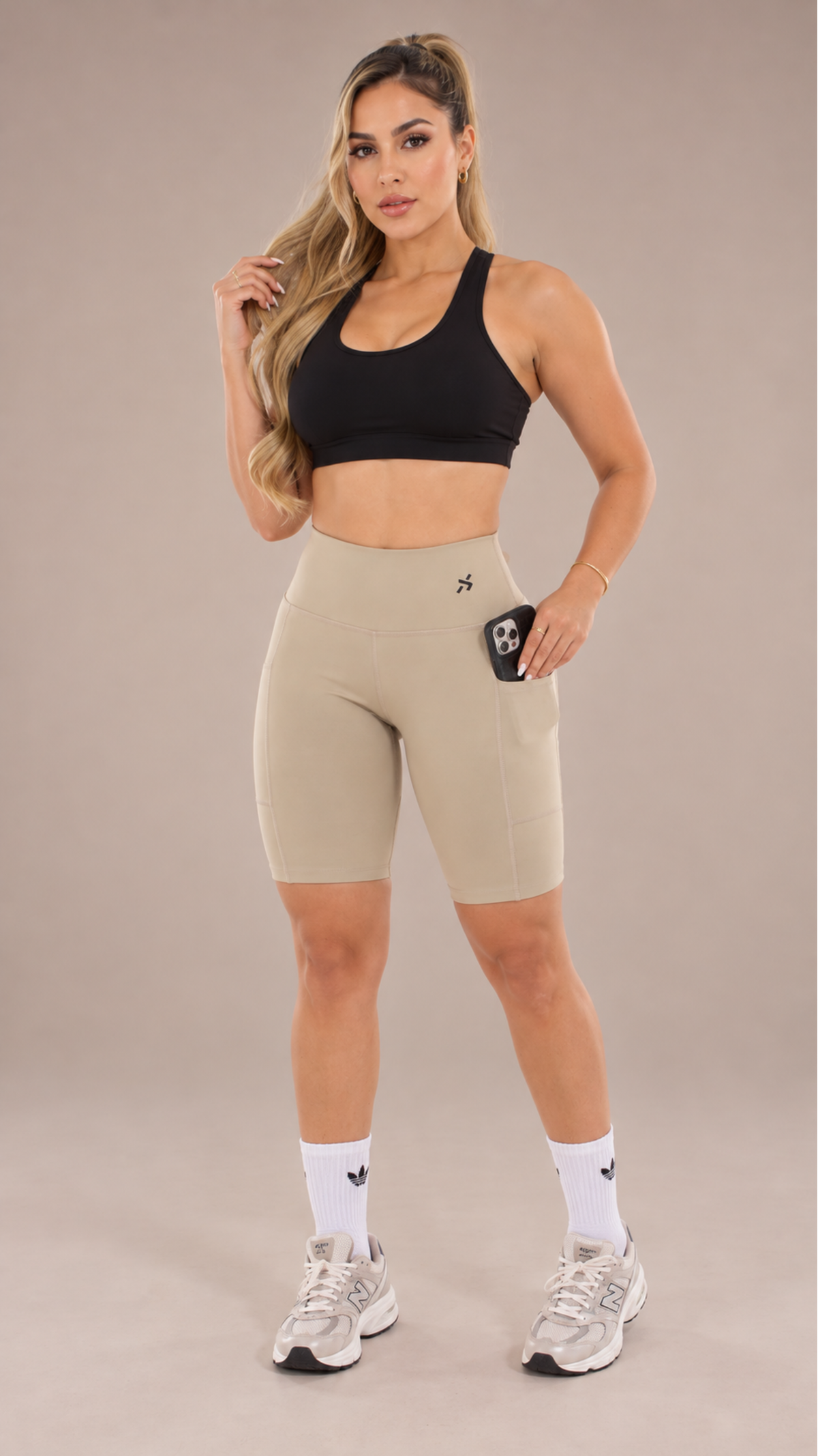 BIKER CON BOLSILLO BEIGE URBAN X
