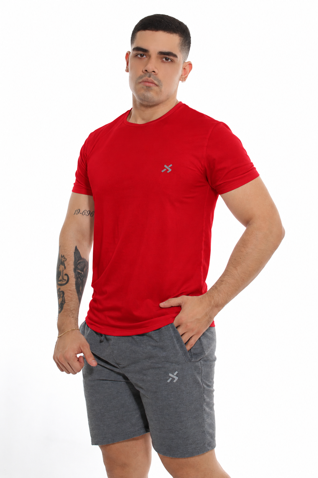 CAMISETA MALLA ROJA