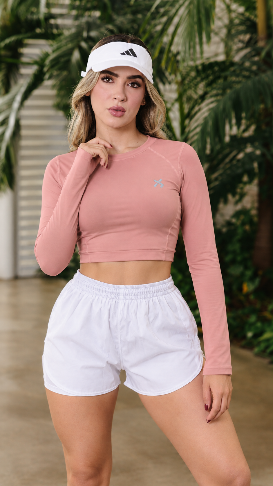 CROP TOP MANGA LARGA 3006