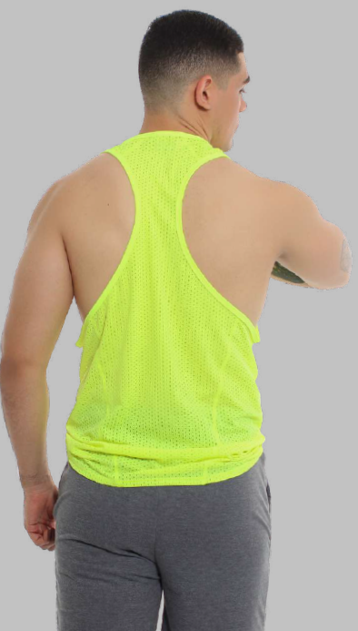 ESQUELETO DE MALLA VERDE NEON