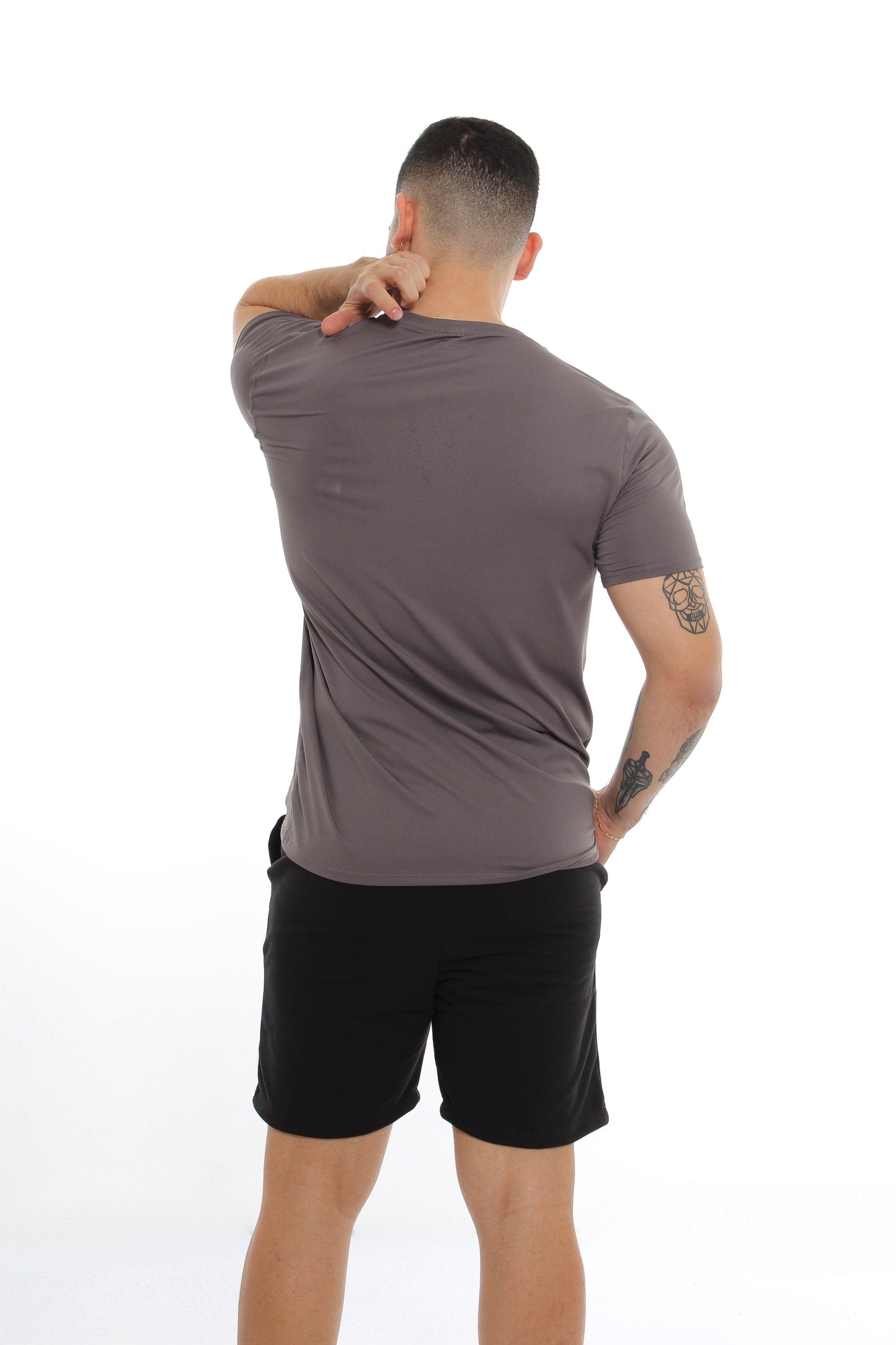 CAMISETA MALLA GRIS